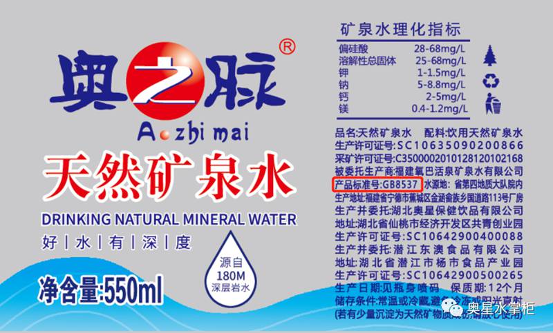 購買礦泉水時(shí)，您仔細(xì)看瓶標(biāo)了嗎？